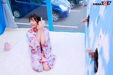 マジックミラー号 女子○生限定 彼女さん！彼氏のチ○ポ当ててください！！inマジックミラー号 夏祭りデート中の浴衣美少女SP｜1sdmm00184