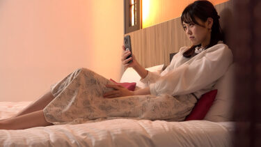 ビジネスホテル覗き出張女子社員オナニー＃8 スレンダー｜h_283pmft00126