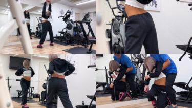 褐色のスタイル美/筋肉質黒ギャル 同志047｜bskc073